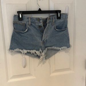 John Galt Jean shorts size small
